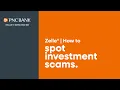 Zelle How to Spot Investment Scams