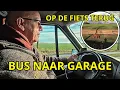 CAMPERBUS KLUTS gaat naar de GARAGE en op de FIETS door de POLDER terug.