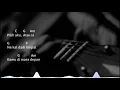 Download Lagu Leeyonk Sinatra Feat Widi - AKU Chord/lirik