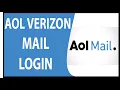 AOL Verizon Mail Login AOL Mail Login For Verizon Customer AOL Mail Login