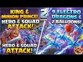 Easy TH12 attack strategy with King and Minion prince Day2
