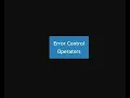PHP Error Control Operator - 17