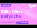 Billie Eilish - Bellyache (Piano Karaoke)