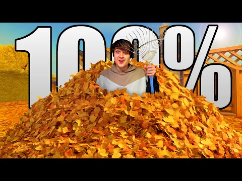 Video Thumbnail: SUGRĖBIAU 100% LAPŲ!
