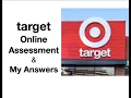 Target assessment Virtual Job Assessment Test Cashier and Guest Services Assessment and My answers