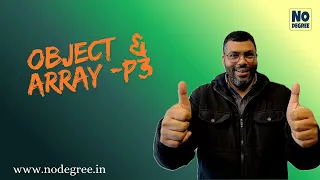 From Zero to JavaScript - No Degree No Fear Objects Array Part-3