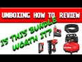 Unboxing How To Review - Craftsman Air Compressor and Nail Guns