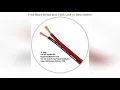 InstallGear 14 Gauge AWG 100ft Speaker Wire True Spec and Soft Touch Cable - with 12 Ba