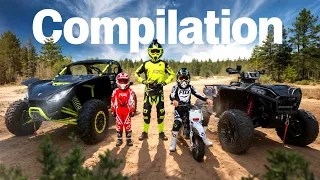 Pit Bike Stuck | New Quad for My Cousin | Tree Blocks the Road | Compilation