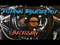 M8 external breather mod Softail street bob