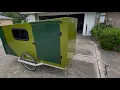 Homemade Bicycle Camper Walkthrough