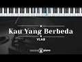 Download Lagu Kau yang Berbeda - VLAB  (KARAOKE PIANO - ORIGINAL KEY)