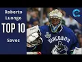TOP 10 Roberto Luongo Saves
