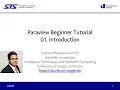 Paraview beginner tutorial 01 Introduction