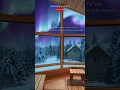 Download Lagu 50 seconds of Arctic Peace | Northern Lights + Lo-fi  #lofi #relaxmusic