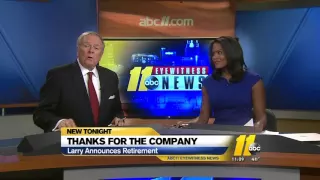 ABC11 anchor Larry Stogner announces he has ALS retirement