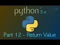 Learn Python - Return Value