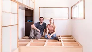 Our loving nest is gaining shape 😍 [DIY Platform Bed with Storage] LTP #065