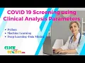 Python Machine Learning Projects - Applied in SARS-CoV-2 COVID 19 Screening
