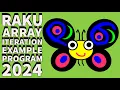 Raku Programming Tutorial Array Iteration 2024
