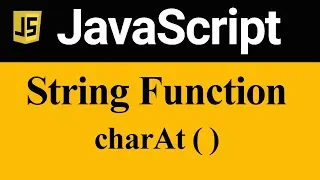 charAt Method in JavaScript Hindi
