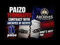 Let s Talk About it Paizo contract terminated the contract with Archives of Nethys