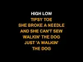 Rufus Thomas - Walking The Dog (Karaoke EZ Sing)