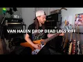 Van Halen Drop Dead Legs Guitar Riff