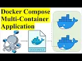 Docker Compose to define run multi-container Docker applications Python Flask Redis