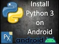 How to install Python on android with dark theme Pydroid 3