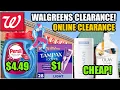 WALGREENS ONLINE CLEARANCE ---RUNNNNNN