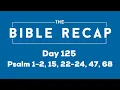 Day 125 Psalm 1-2 15 22-24 47 68