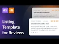 Creating Listing Template for Reviews in WordPress