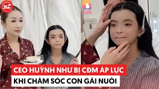 CEO Huỳnh Như bị CĐM áp lực khi chăm sóc con gái nuôi #huynhnhu