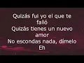 DADDY YANKEE - QUE TENGO QUE HACER (LETRA)