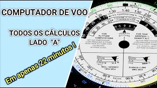 TUDO SOBRE O LADO "A" DO COMPUTADOR DE VOO