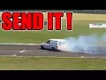 EPIC Ford Escort Mk4 Van DRIFTING Castle Combe