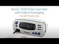 Nonin 7500FO Fiber Optic MRI Pulse Oximeter with Color-Coded Display - Video 5 of 4