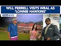 Will Ferrell visits North Carolina shows off his golf moves to WRAL as Lonnie The Hawk Hawkins