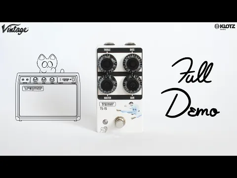 Drunk Beaver Trainer TS-15 preamp pedal demo video by Pair of Pandas - YouTube thumbnail