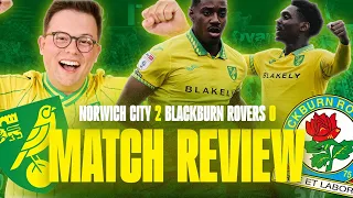 norwich city 2 0 blackburn rovers clement is magic 