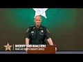 10 29 2025 Press Conference - Sheriff Gualtieri Announces The Termination Of 5 Detention Deputies