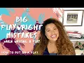 How To Write a Play Playwriting Pitfalls Newbie Mistakes to Conquer How to Put on a Play