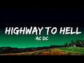 Download Lagu 1 Hour |  AC/DC - Highway to Hell (lyrics)  | Loop Lyrics Life