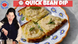 ⏰🧑🏻‍🍳🌱Quick Bean Dip