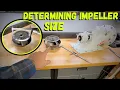 Measuring the IMPELLER CUT on a Berkeley Dominator Jet Drive