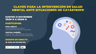 Claves para la intervención en salud mental ante situaciones de catástrofe
