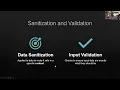 Secure Coding Input Validation and Data Sanitization