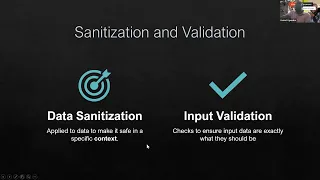 Secure Coding Input Validation and Data Sanitization