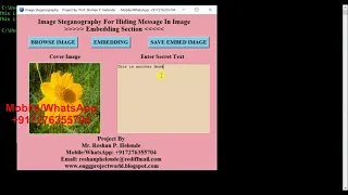Hiding Secret Message In Image - Image Steganography Using Python Source Code